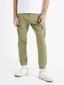 Celio Cokit4 Spodnie Zielony #403885