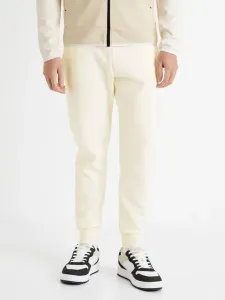 Celio Donewyoke Spodnie dresowe Biały #328252