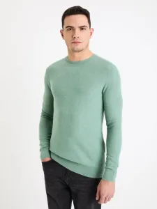 Celio Bepic Sweter Zielony #573058