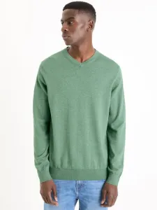 Celio Decoton Sweter Zielony