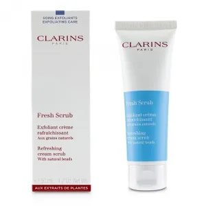 Fresh Scrub Exfoliant Crème Rafraîchissant - Clarins Peeling do twarzy i środek złuszczający 50 ml
