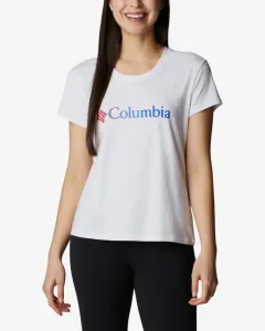 Columbia Sun Trek Koszulka Biały #294306