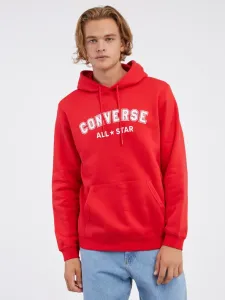 Converse Go-To Wordmark Bluza Czerwony