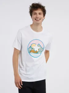 Converse Coastal Remix Koszulka Biały #473449