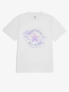 Białe koszulki Converse