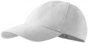 6-panelowa czapka z daszkiem, biały #313727