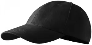 6-panelowa czapka z daszkiem, czarny #100483