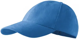 6-panelowa czapka z daszkiem, jasny niebieski #313734