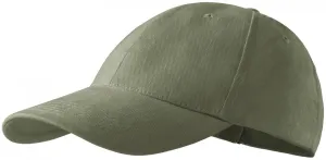 6-panelowa czapka z daszkiem, khaki #313745