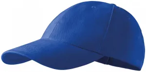 6-panelowa czapka z daszkiem, królewski niebieski #313741