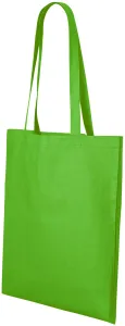 Bawełniana torba na zakupy, zielone jabłko