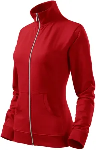 Bluza damska bez kaptura, czerwony #104112