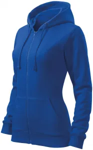 Bluza damska z kapturem, królewski niebieski #102518
