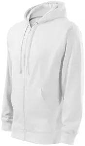 Bluza męska z kapturem, biały #316211