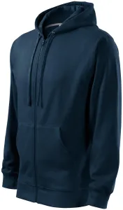Bluza męska z kapturem, ciemny niebieski #102449