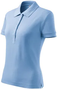 Damska koszulka polo, niebieskie niebo #103620