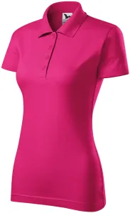 Damska koszulka polo slim fit, purpurowy #319930