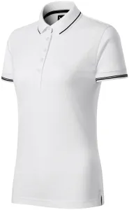 Damska koszulka polo z krótkim rękawem, biały