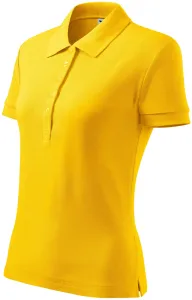 Damska koszulka polo, żółty #103591