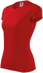 Damska koszulka sportowa, czerwony #102984