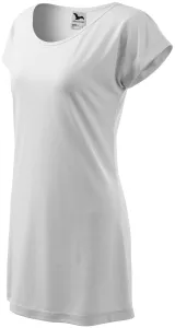 Długa koszulka/sukienka damska, biały #315205
