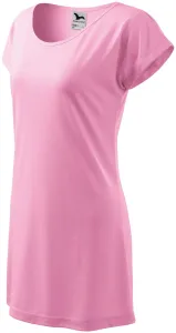 Długa koszulka/sukienka damska, różowy #315273