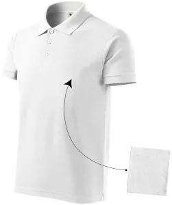 Elegancka męska koszulka polo, biały #103314