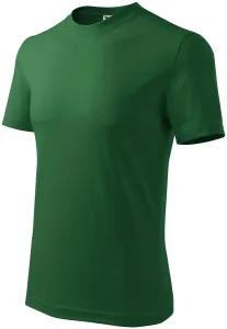 Klasyczna koszulka, butelkowa zieleń #102082