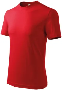 Klasyczna koszulka, czerwony