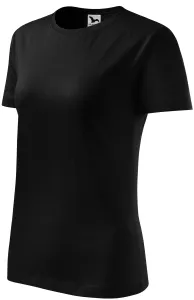 Klasyczna koszulka damska, czarny #100084
