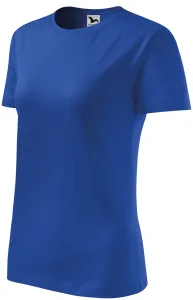 Klasyczna koszulka damska, królewski niebieski #313316
