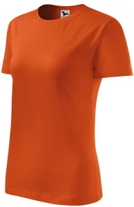 Klasyczna koszulka damska, pomarańczowy #100105