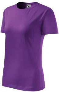 Klasyczna koszulka damska, purpurowy #100069