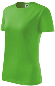 Klasyczna koszulka damska, zielone jabłko #313232