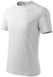 Klasyczna koszulka dziecięca, biały #314688