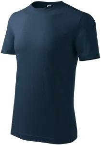 Klasyczna koszulka męska, ciemny niebieski #314961