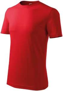 Klasyczna koszulka męska, czerwony #101425