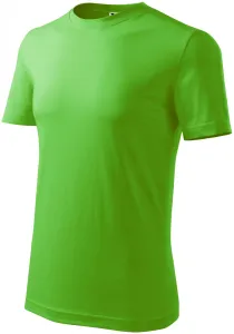 Klasyczna koszulka męska, zielone jabłko #101401