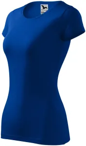 Koszulka damska slim-fit, królewski niebieski #314036