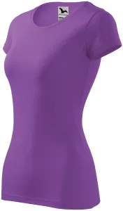 Koszulka damska slim-fit, purpurowy #313958