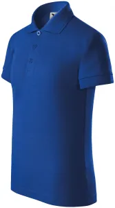 Koszulka polo dla dzieci, królewski niebieski