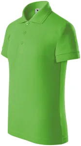 Koszulka polo dla dzieci, zielone jabłko #104737