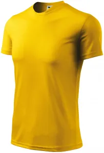 Koszulka sportowa dla dzieci, żółty #319143