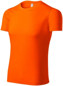 Koszulka sportowa unisex, neonowy pomarańczowy