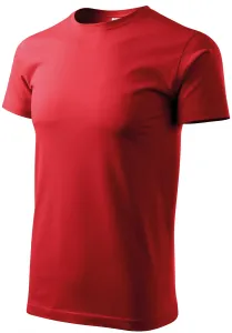 Koszulka unisex o wyższej gramaturze, czerwony #102211