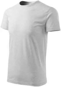 Koszulka unisex o wyższej gramaturze, jasnoszary marmur