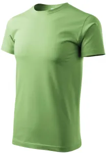 Koszulka unisex o wyższej gramaturze, zielony groszek #102309