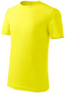 Lekka koszulka dziecięca, cytrynowo żółty #313956