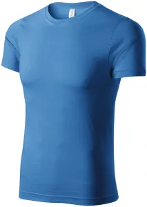 Lekka koszulka z krótkim rękawem, jasny niebieski #101037