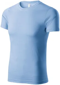 Lekka koszulka z krótkim rękawem, niebieskie niebo #101066
